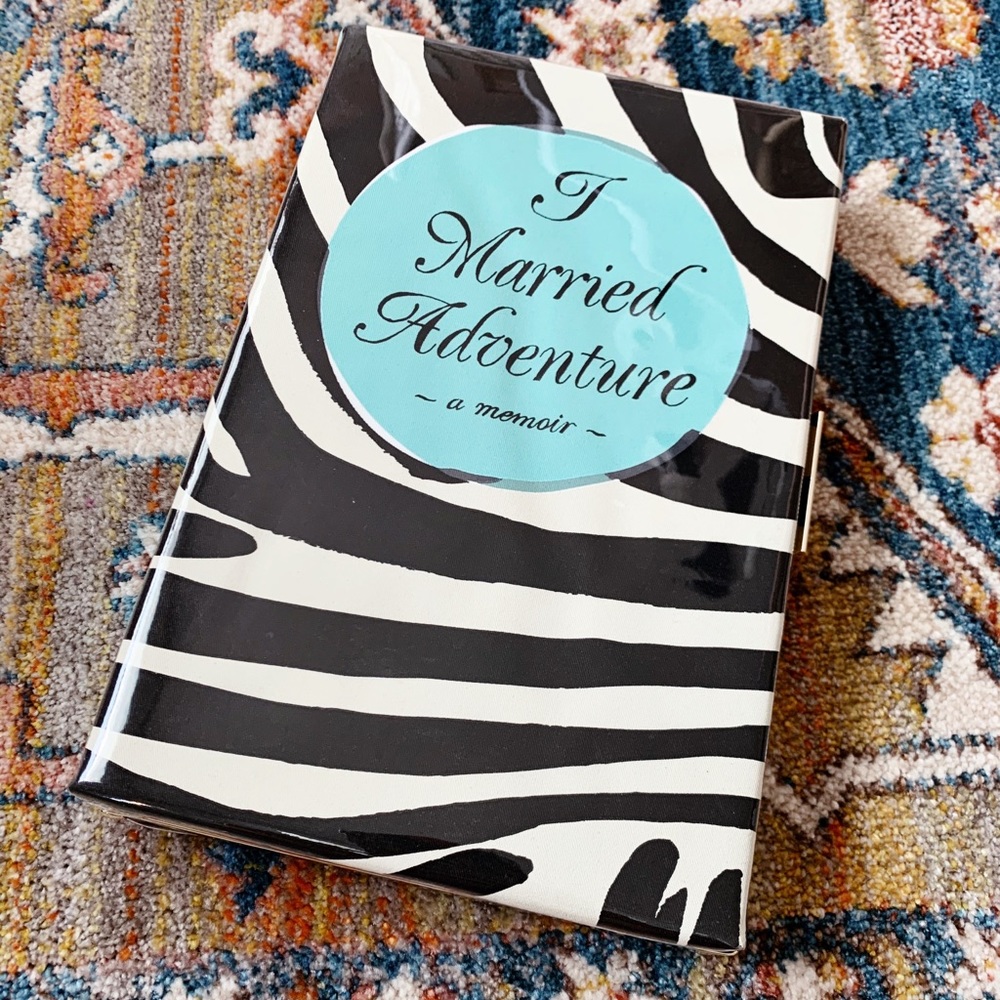 Kate Spade “I Married Adventure” Book Clutch